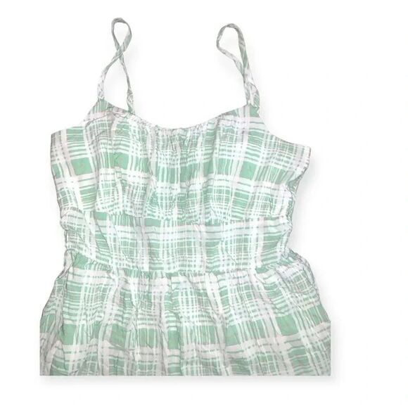 Lily rose plaid ruffled hem romper - Picture 3 of 3